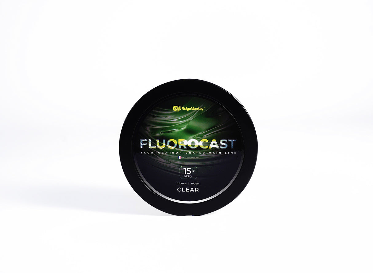 Línea Madre Ridge Monkey FluoroCast Fluoro Coated 22 lb 0,42 mm 1000 m