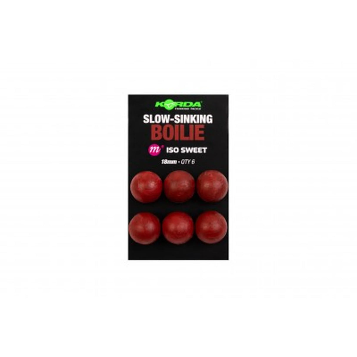Boilies Slow Sinking Korda ISO Sweet 15 mm