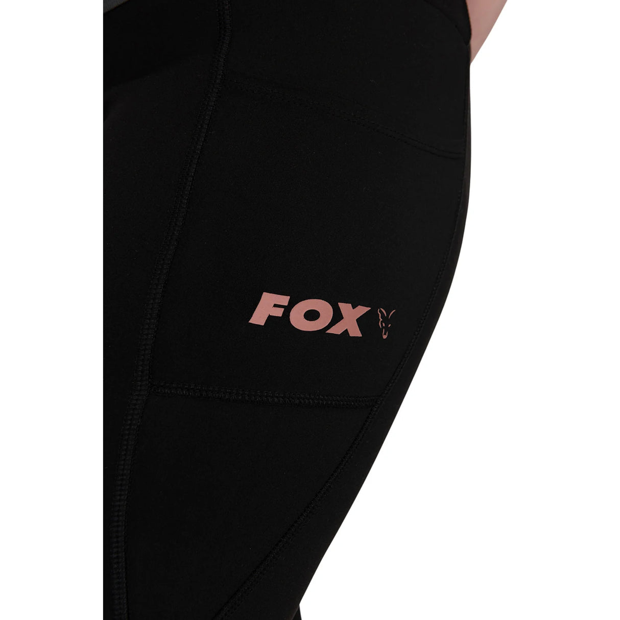 Leggins Mujer Fox Black Lined
