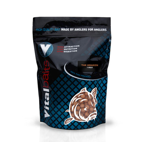 Boilies Vitalbaits The Kraken 24 mm - Tienda Carpfishing
