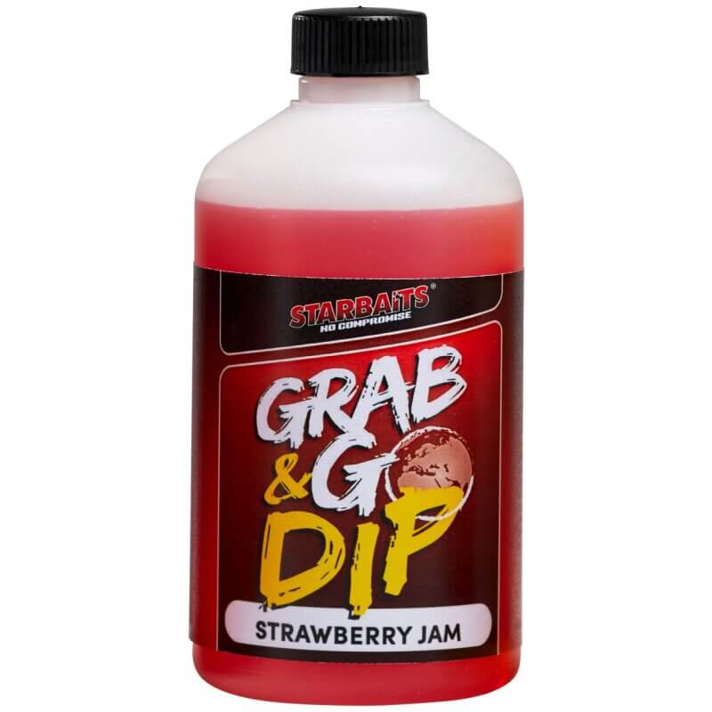 Dip Starbaits Grab Go Strawberry Jam 500 ml - Tienda Carpfishing