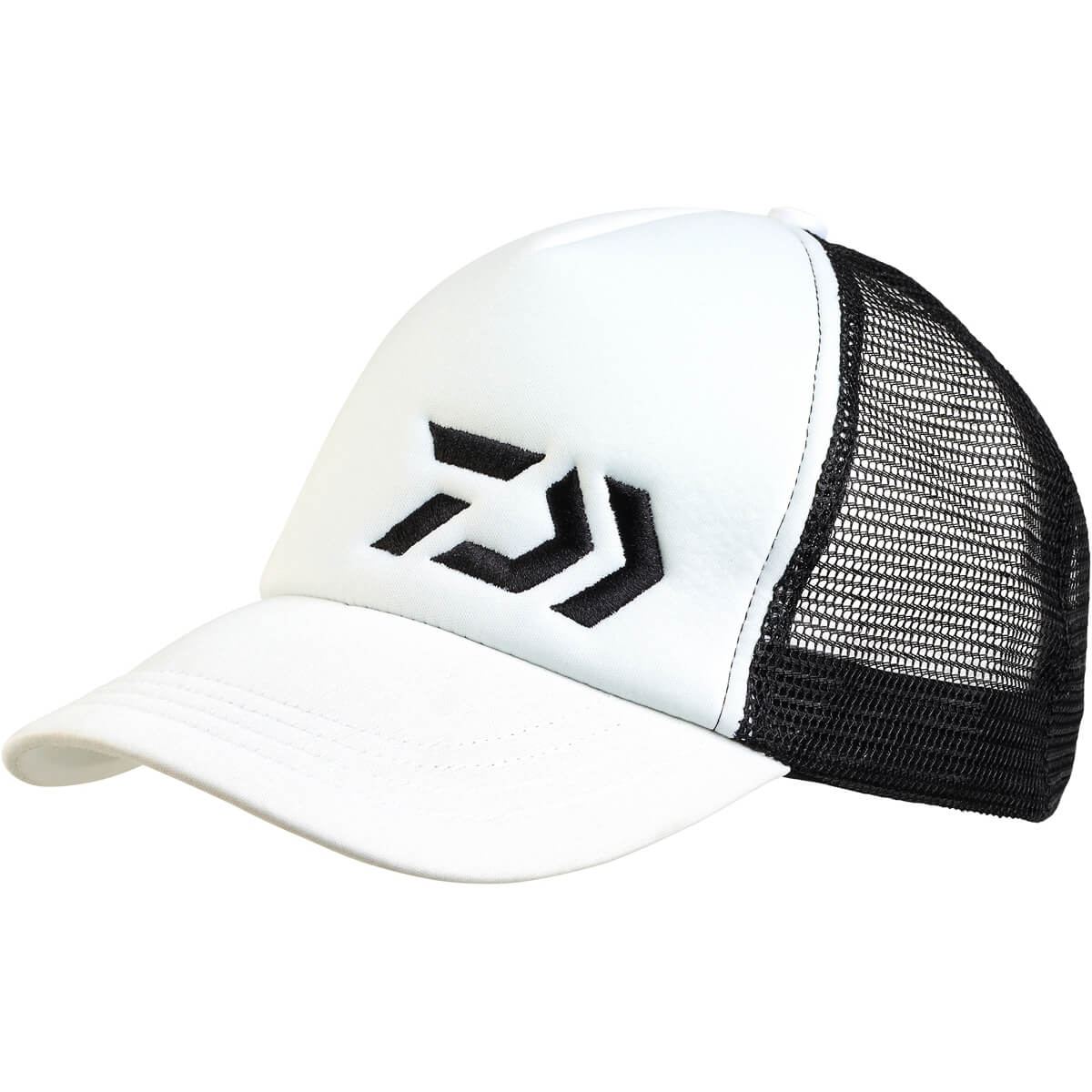 Gorra Daiwa Matelasse Blanca/Negra - Tienda Carpfishing
