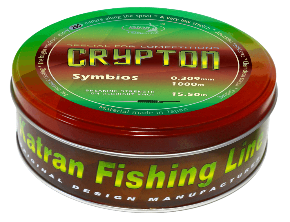 Hilo Katran Crypton Symbios 0,30 mm 1000 m - Tienda Carpfishing