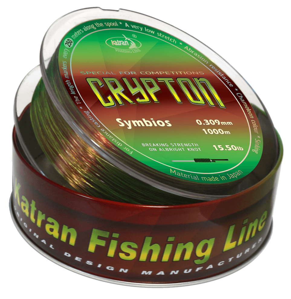 Hilo Katran Crypton Symbios 0,30 mm 1000 m - Tienda Carpfishing
