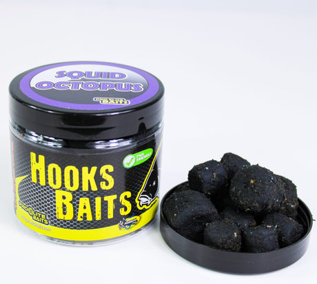 Hook Pellets en polvo Pro Elite Baits Squid Octopus 14-20 mm - Tienda Carpfishing