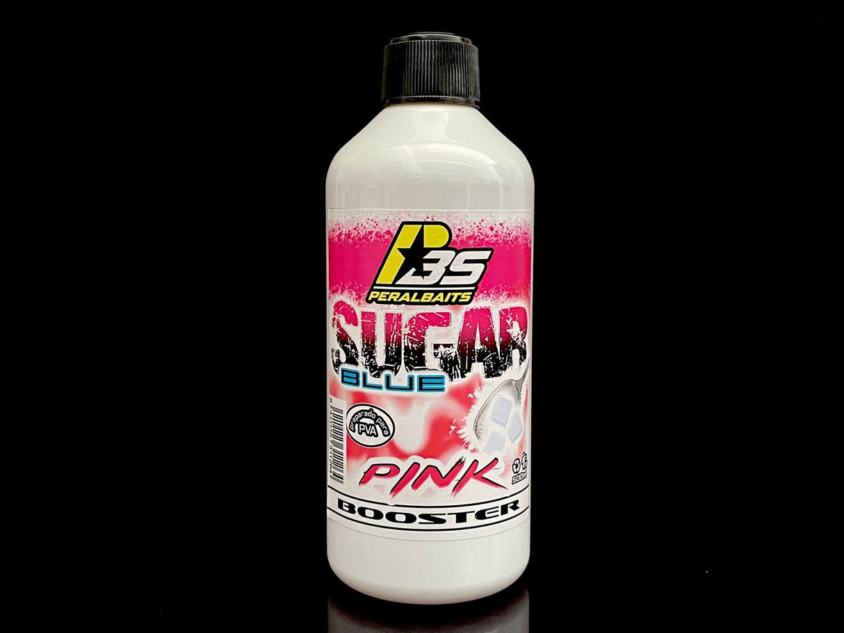 Remojo Booster Pink Peralbaits Sugar 500 ml - Tienda Carpfishing