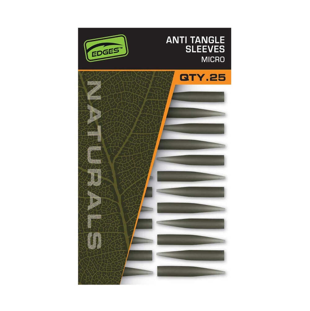 Anti tangle Sleeves Fox Micro Naturals - Tienda Carpfishing