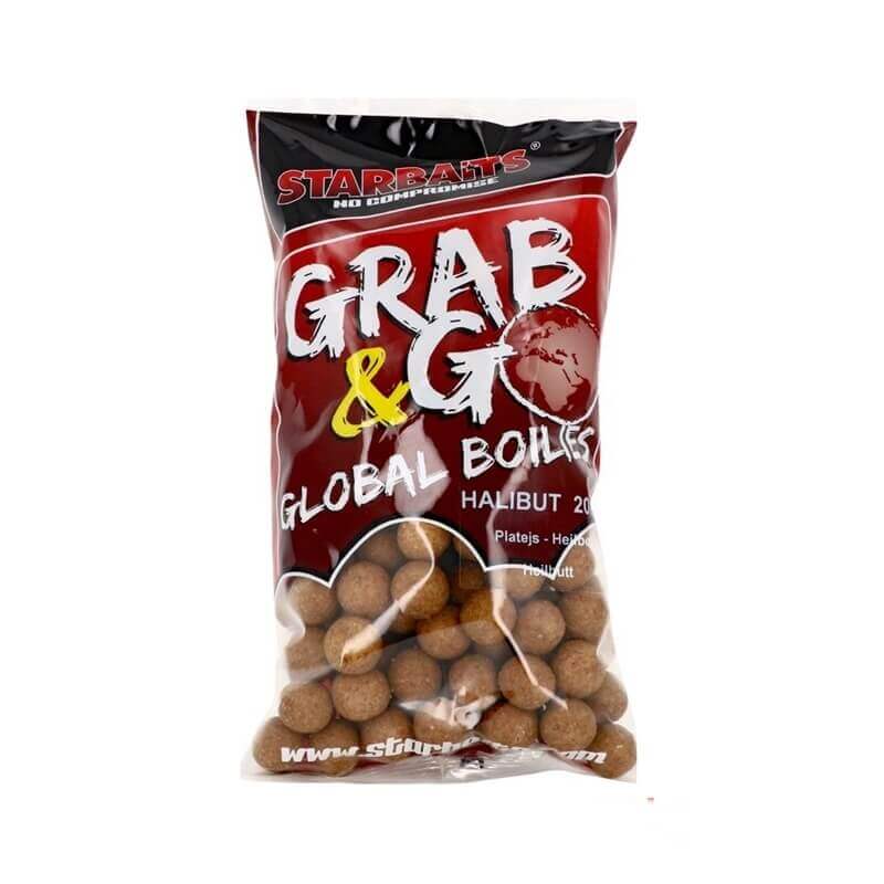 Boilies Starbaits Grab Go Global Halibut 24 mm - Tienda Carpfishing