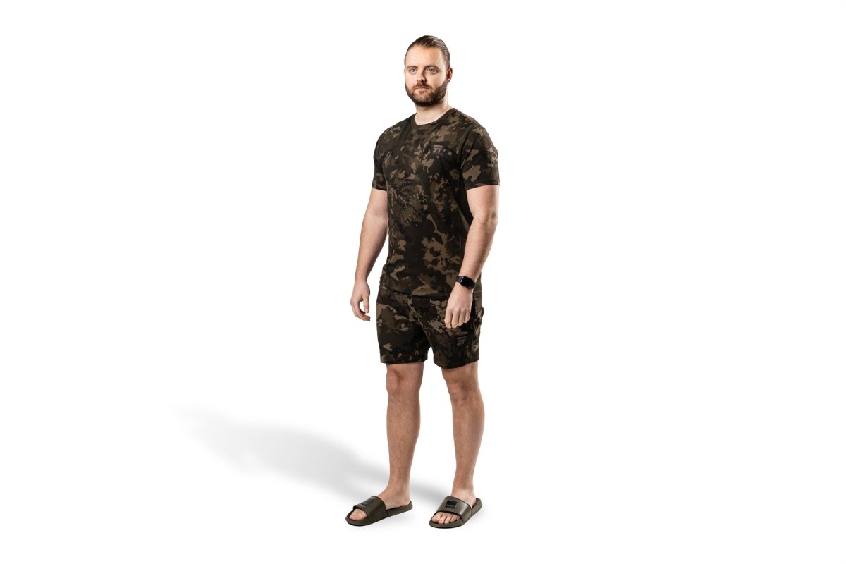 Camiseta Nash ZT Lite Luxe Camo - Tienda Carpfishing
