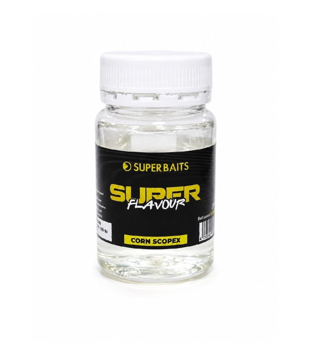 Concentrado Superbaits Super Flavour Corn Scopex 50 ml - Tienda Carpfishing