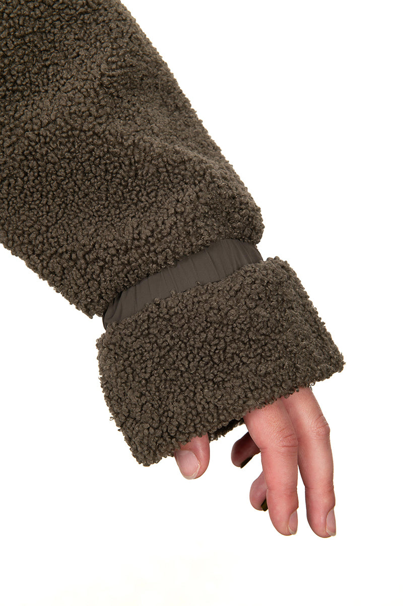 Chaqueta híbrida de forro polar Fox Explorer para Mujer - 8-10