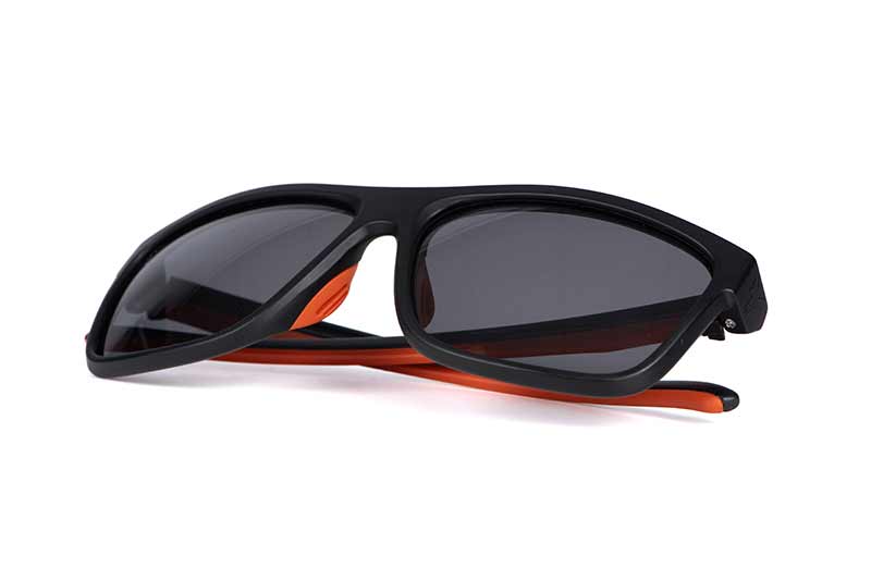 Gafas de sol polarizadas Fox Collection Negra y Naranja - Tienda Carpfishing