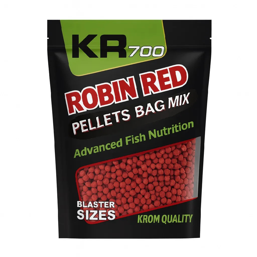 mescolare Pellets Krom Quality KR700 Robin Red 4,5-6MM 800G