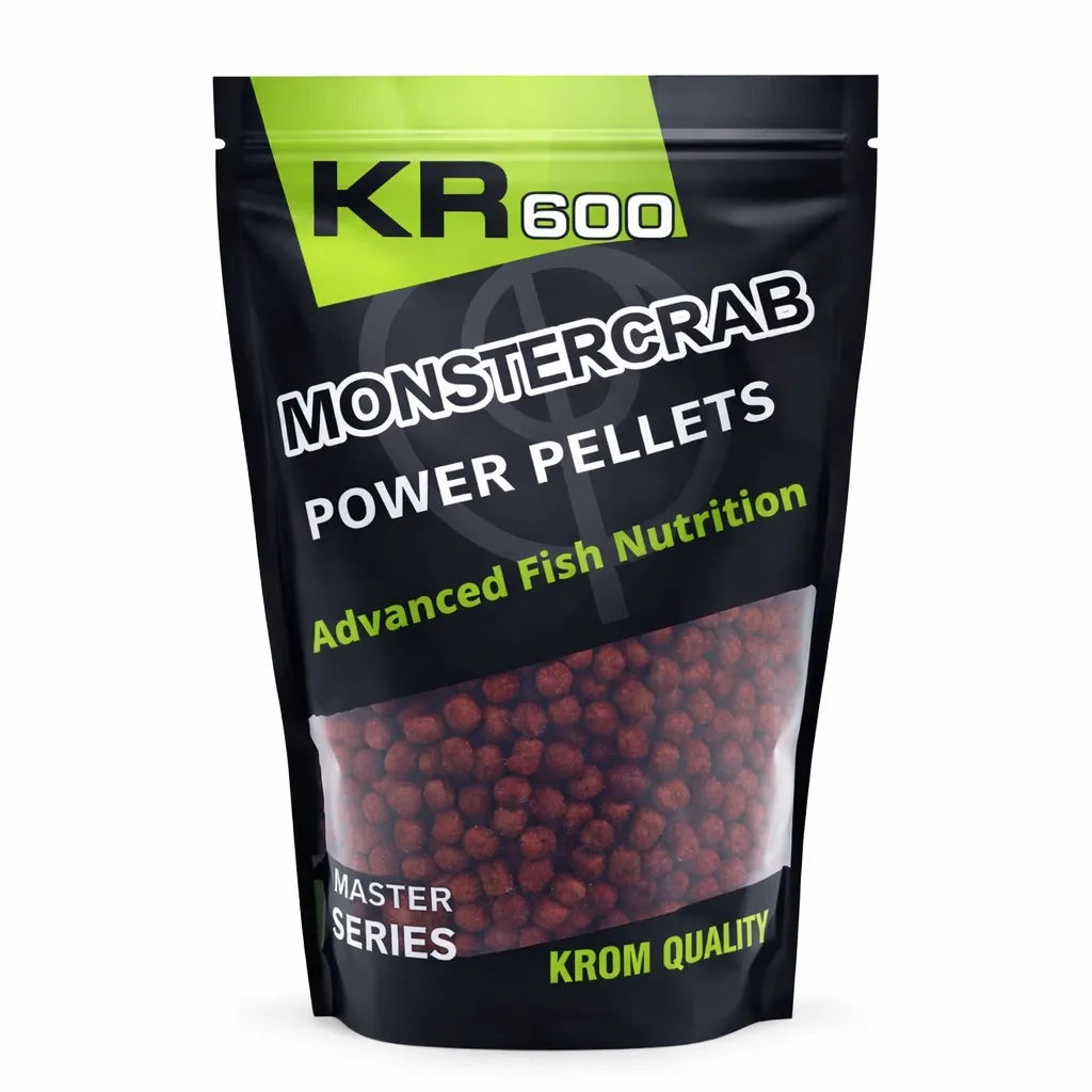 Pellets Krom Quality KR600 potere Monster Crab 8MM 800G