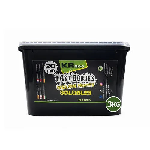 Boilies Solubile Krom Quality KR800 Melon Honey 20mm 3KG