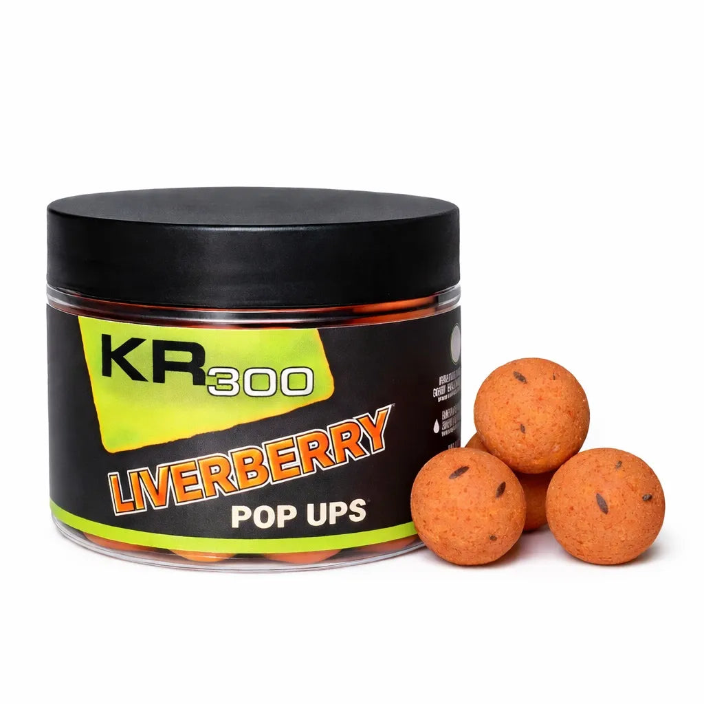 Pop Ups Krom Quality KR300 LiverBerry Cibo per uccelli 15mm