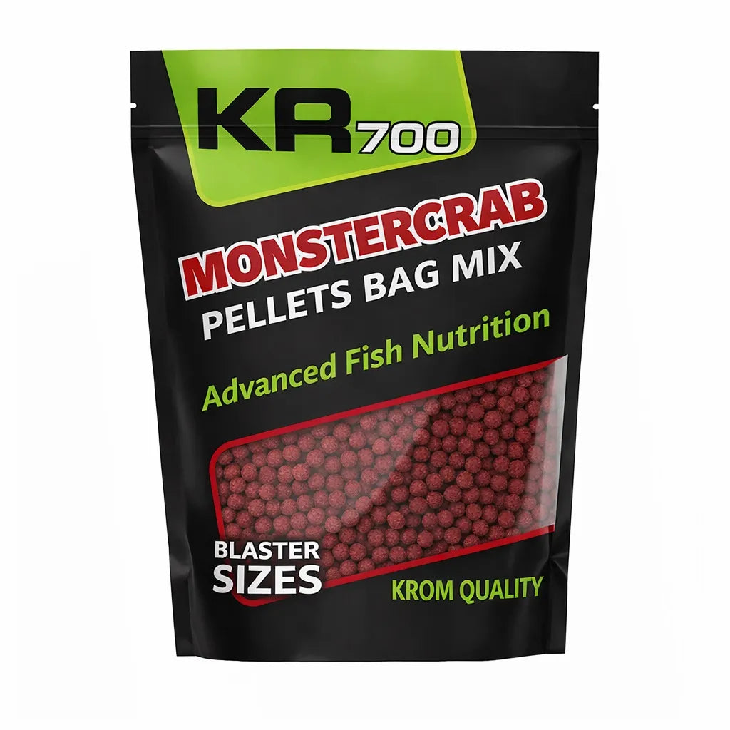 mescolare Pellets Krom Quality KR600 Monster Crab 4,5 mm 800 g