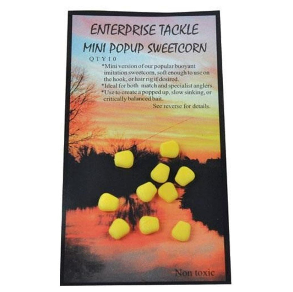 Maiz flotante Enterprise Mini Pop Up Sweetcorn Amarillo Piña - Tienda Carpfishing