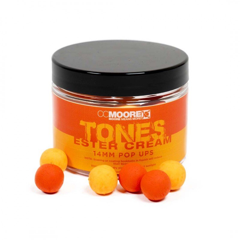 Pop Ups Ccmoore Ester Cream Tones Amarillo Naranja 14 mm - Tienda Carpfishing