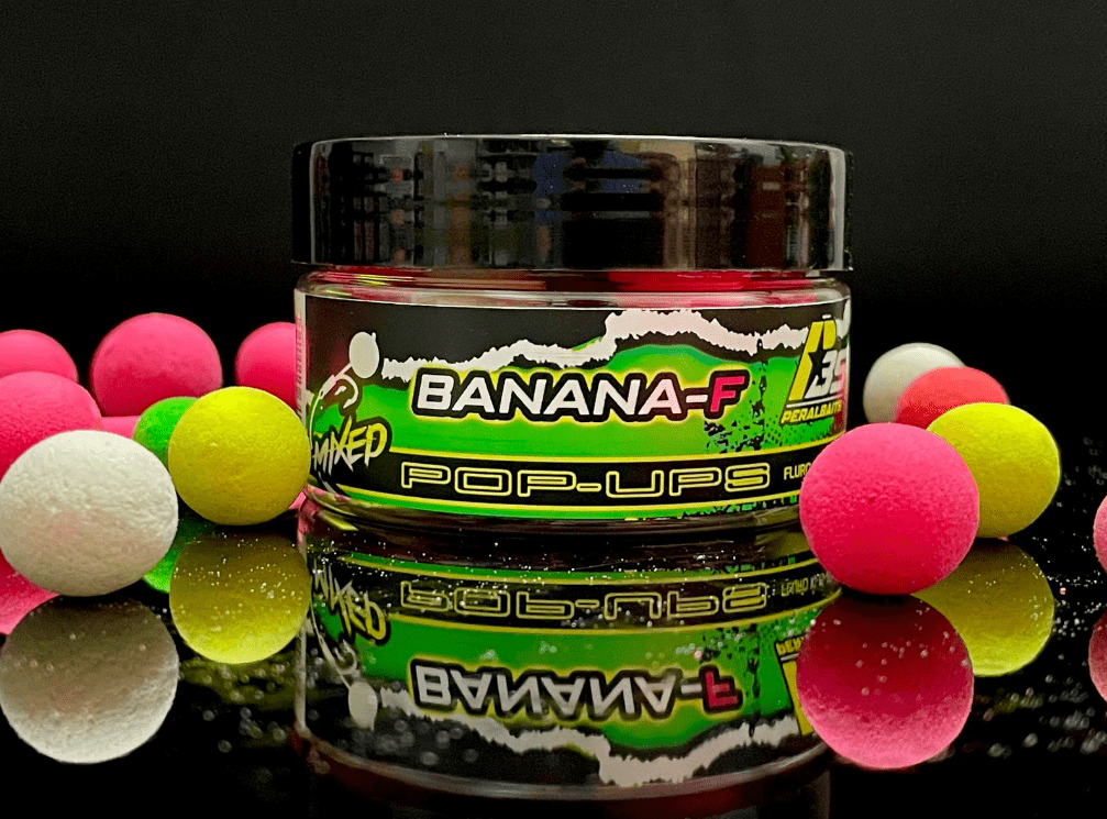 Pop ups Peralbaits Banana Fresa - Tienda Carpfishing
