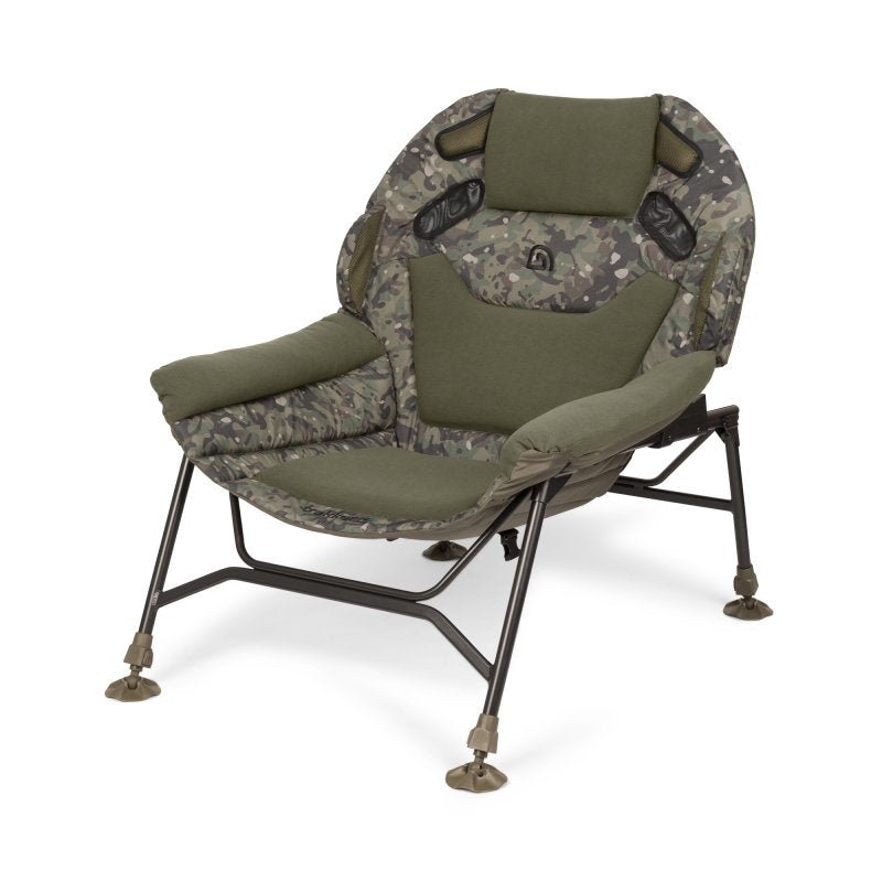 Silla Trakker Levelite Colossus Camo Recliner Chair - Tienda Carpfishing