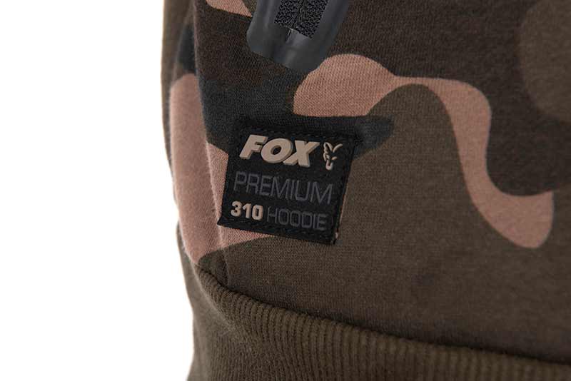 Sudadera Fox 310 Camo con capucha - Tienda Carpfishing