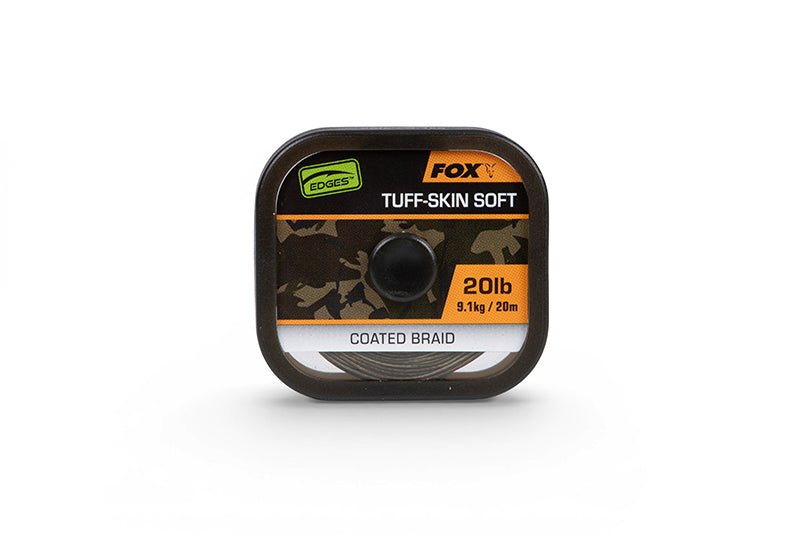 Trenzado Fox Edges Tuff-Skin Soft 20m - Tienda Carpfishing