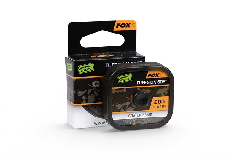 Trenzado Fox Edges Tuff-Skin Soft 20m - Tienda Carpfishing