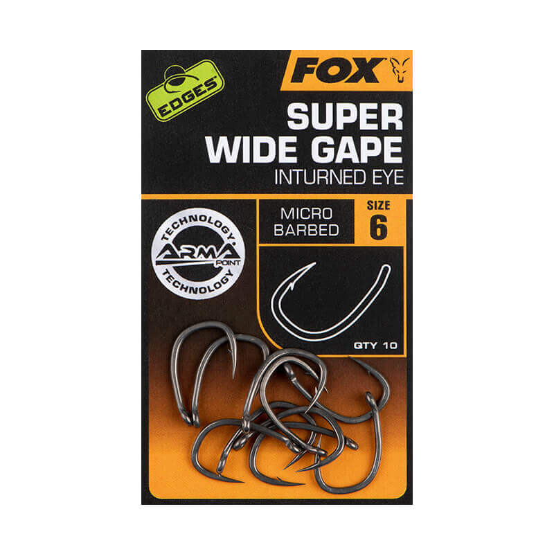 Anzuelos Fox Super Wide Gape