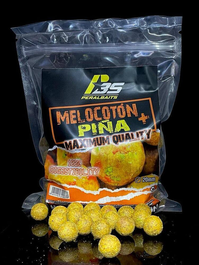 Boilies Peralbaits Melocoton Pina 20mm