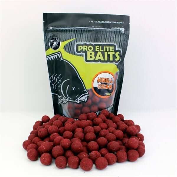 Boilies 20 mm Krill Crab poisson fenag