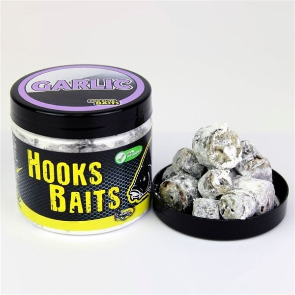 Hook Pellets Powder Dips 14 20 mm GARLIC en polvo poisson fenag