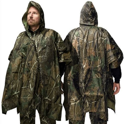 Poncho lluvia camuflaje NGT