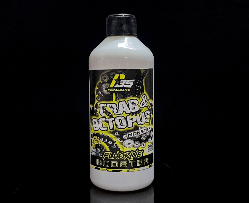Remojo Booster Fluorine Peralbaits Crab Octopus 500 ml
