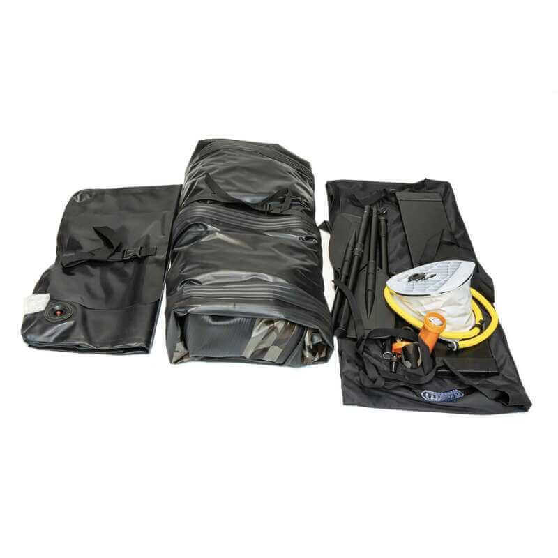 Barca Raptor 200 X - Wide Camo Airdeck - Tienda Carpfishing