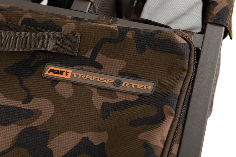 Carretilla Fox Transporter Camo - Tienda Carpfishing