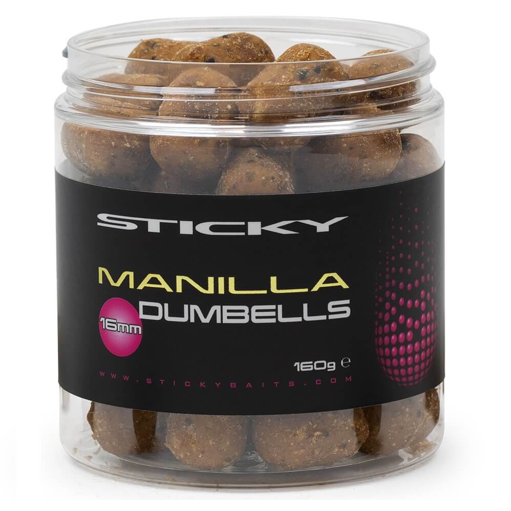 Dumbells Sticky Manilla 16 mm - Tienda Carpfishing