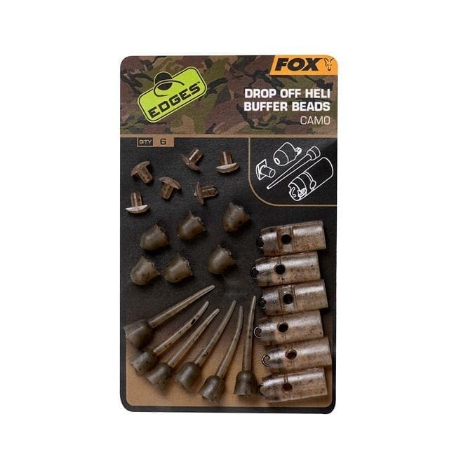 Kit Heli Buffer Bead Camo Fox - Tienda Carpfishing