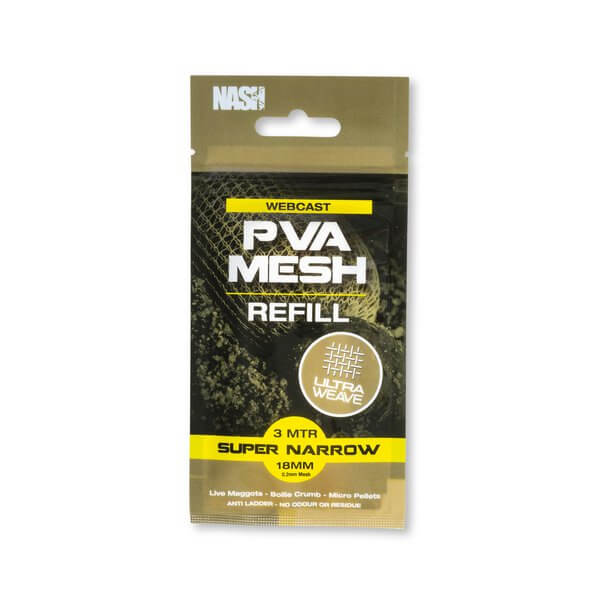 Recambio de Malla 18 mm PVA Nash Ultra Weave Super Narrow - Tienda Carpfishing