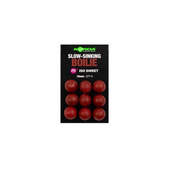 Boilies Slow Sinking Korda ISO Sweet 15 mm