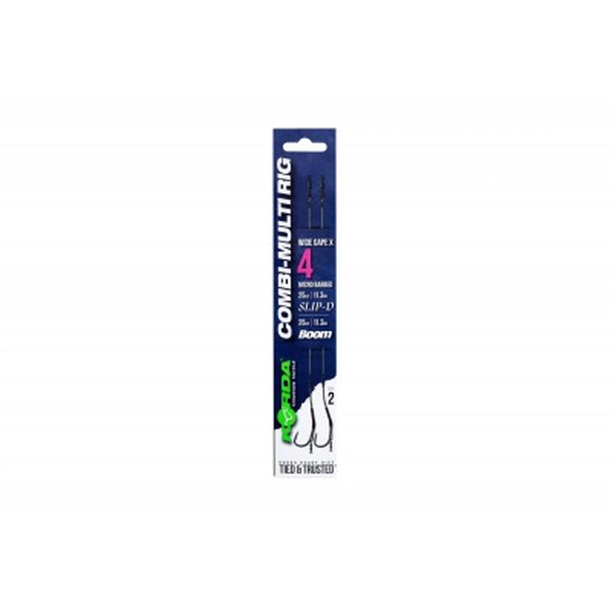Anzuelos montados Korda Combi Multi Rig Wide Gape X
