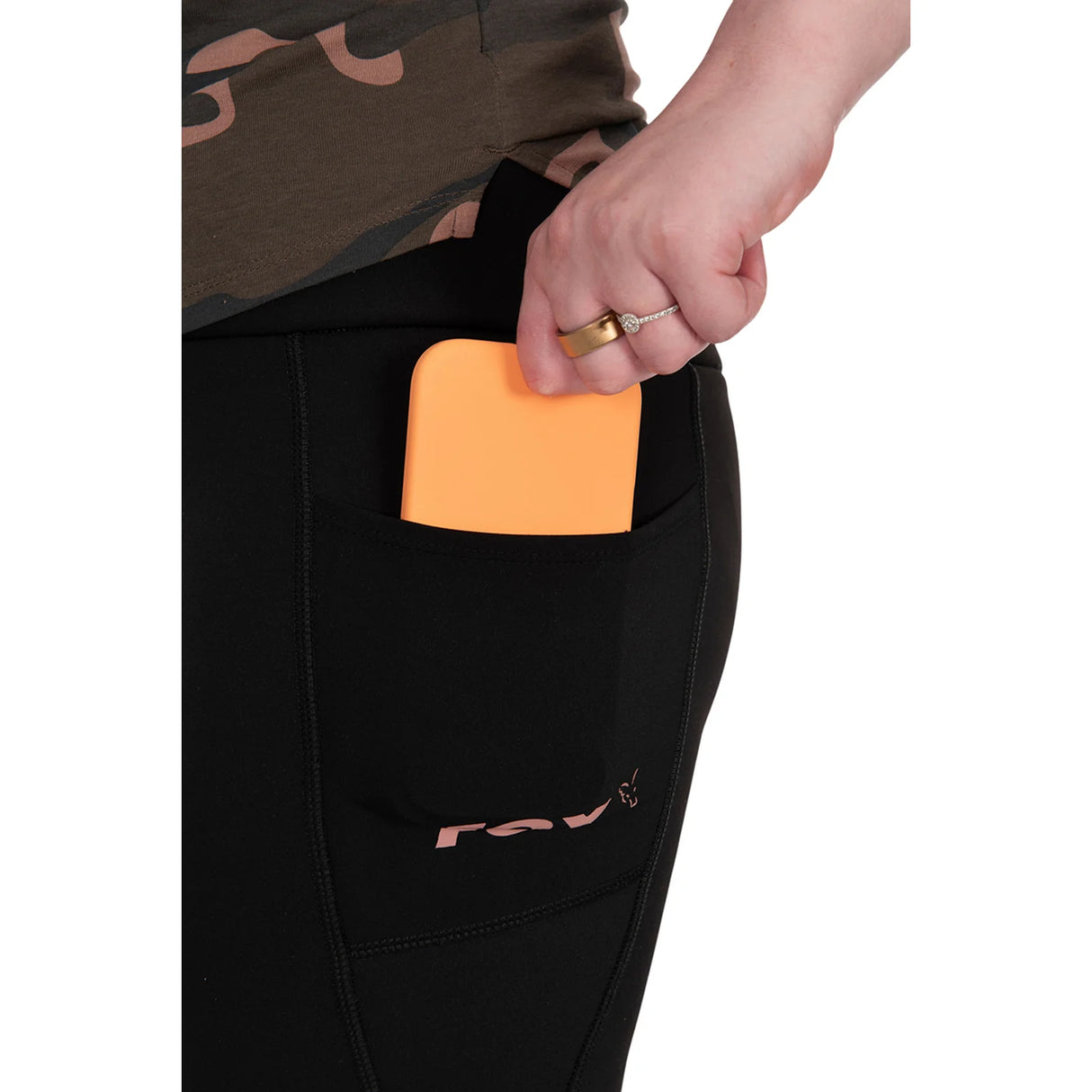 Leggins Mujer Fox Black Lined