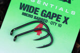 Anzuelos Korda Essentials Wide Gape X Barbed