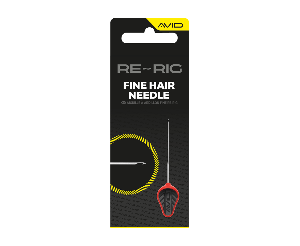 Ago Avid Carp Capelli fini Re-Rig Rosso