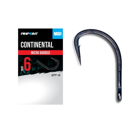 Anzuelos Nash Continental - Tienda Carpfishing