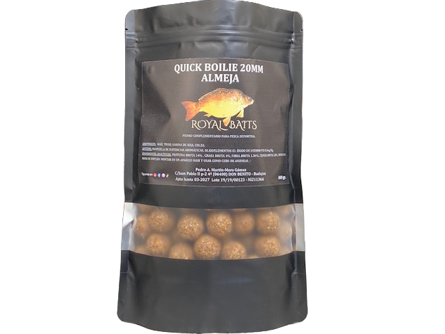 Boilies Royal Baits Vongola 20mm 800g