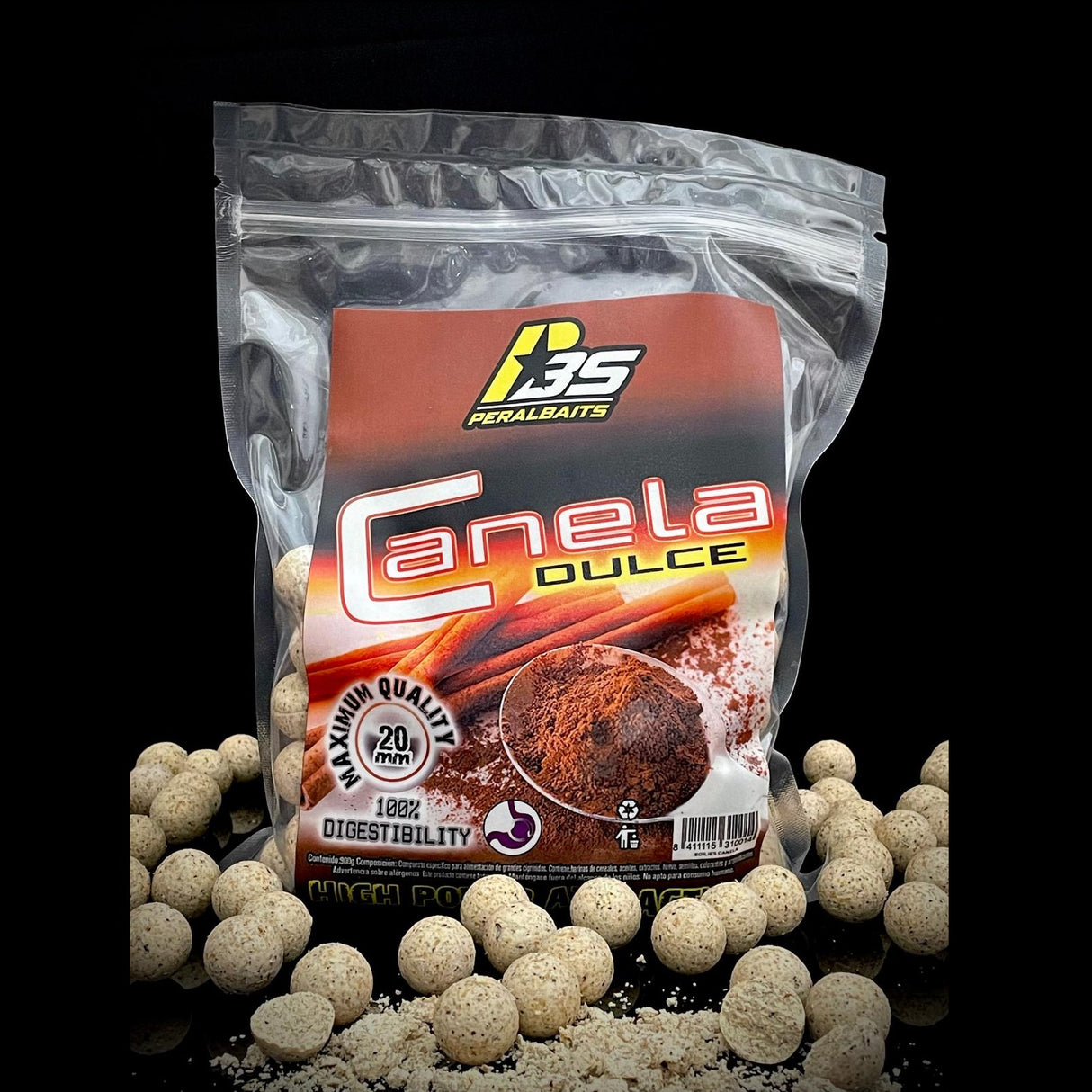 Boilies Peralbaits Cannella 20 mm