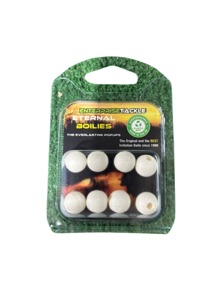 Boilies Pop Ups Enterprise bianco 12 mm
