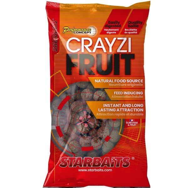 Boilies Starbaits Crayzi Frutta 14 mm