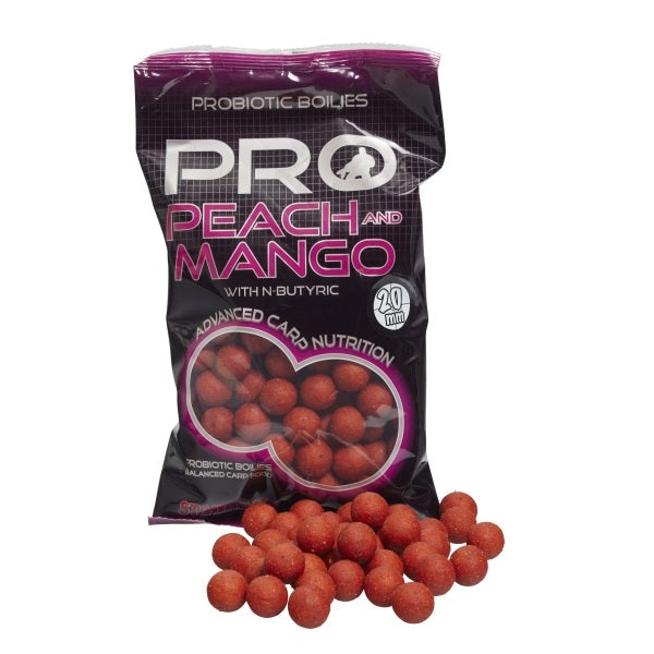 Boilies Starbaits Probiotic Peach Maniglia 24 mm